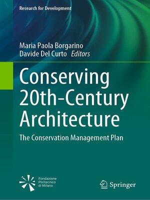 cover image of Conserving 20th-Century Architecture